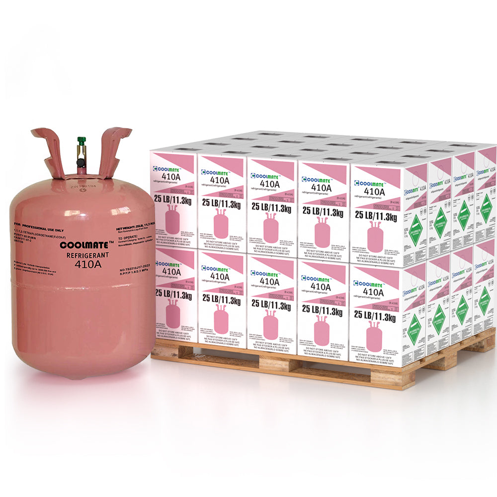 Full Pallet R-410A (40 Cylinders $185/ea.)|CoolmateGas Refrigerant