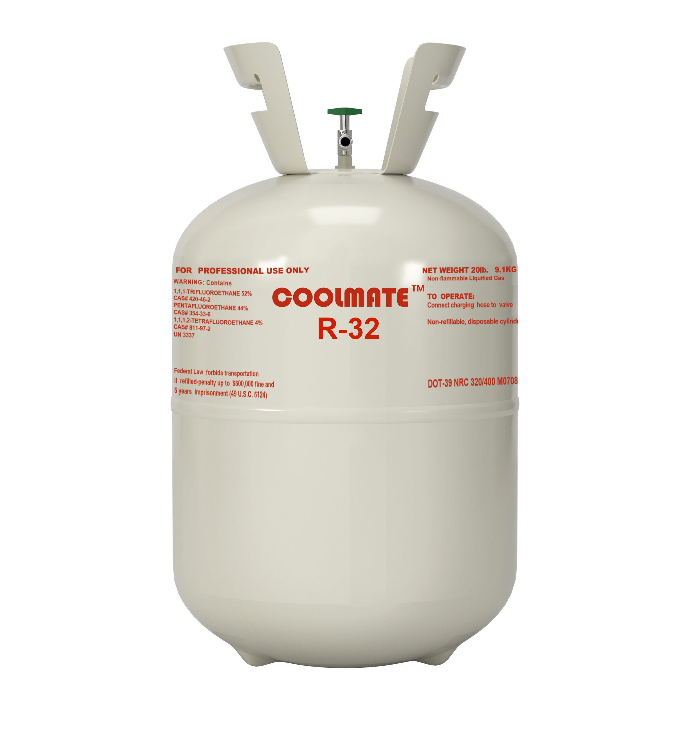 Dispatch R32 R-32 Refrigerant 20 lb |CoolmateGas Refrigerant