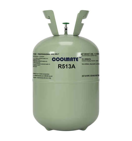 R-513A Refrigerant 30 LB|CoolmateGas Refrigerant