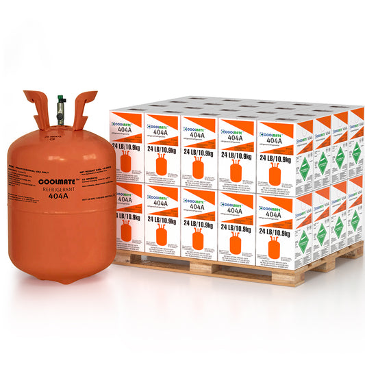 Full Pallet R-404A 24LB(40 Cylinders $350/ea.)|CoolmateGas Refrigerant