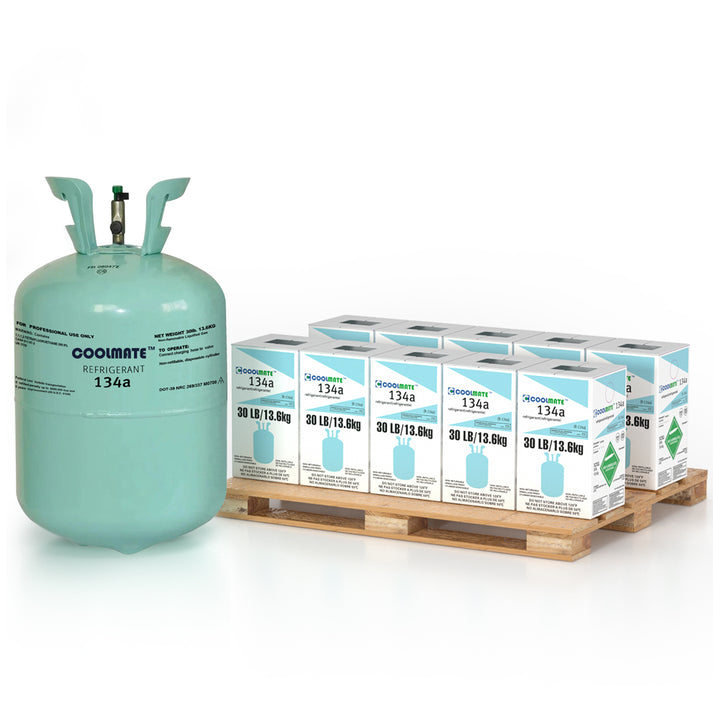 Quarter Pallet R-134A 30 lb (10 Cylinders)|CoolmateGas Refrigerant