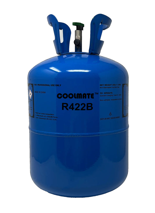 R-422B (NU-22) Refrigerant 25 LB|CoolmateGas Refrigerant